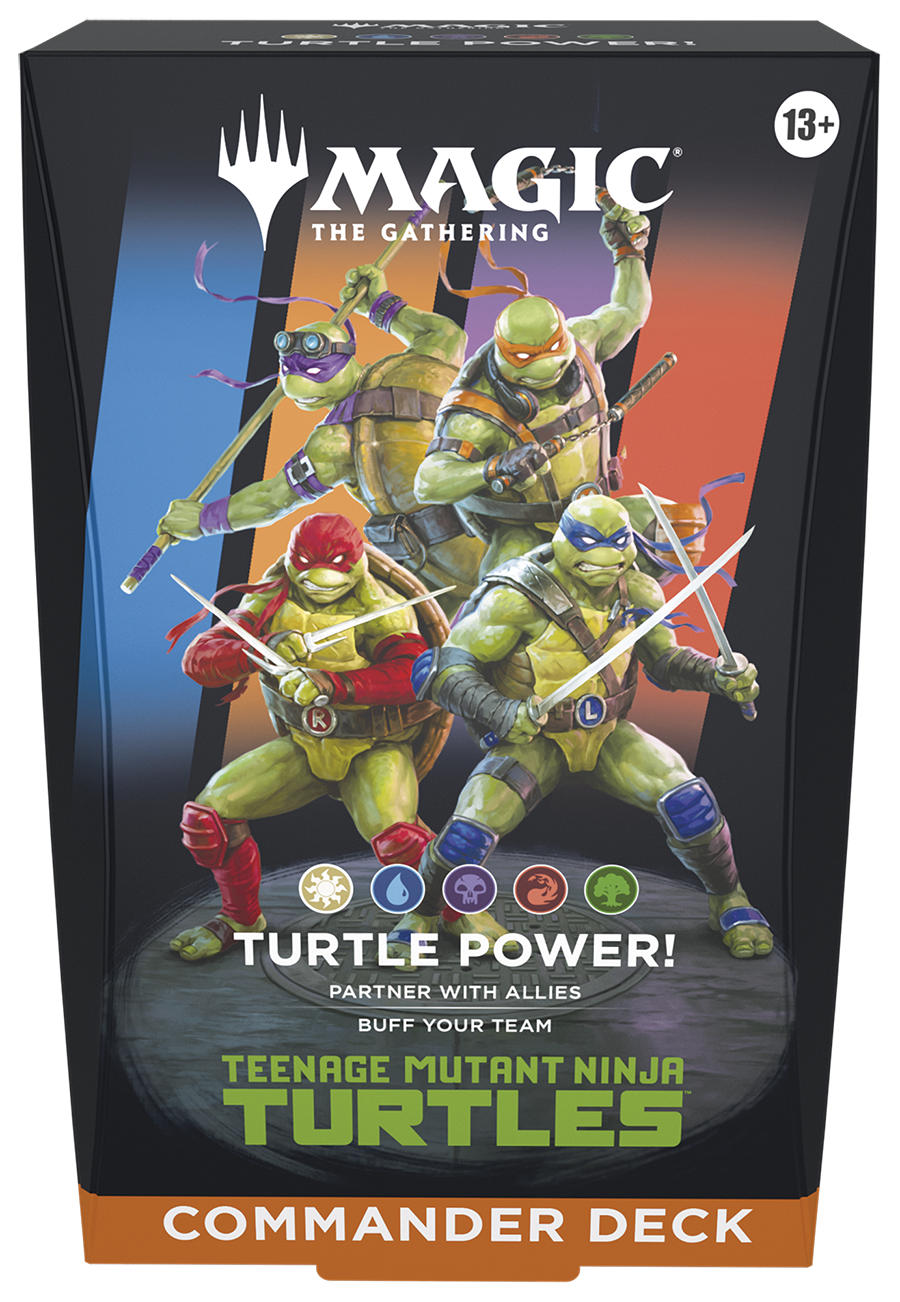 Magic The Gathering | Teenage Mutant Ninja Turtles - Turtle Power! Commander Deck