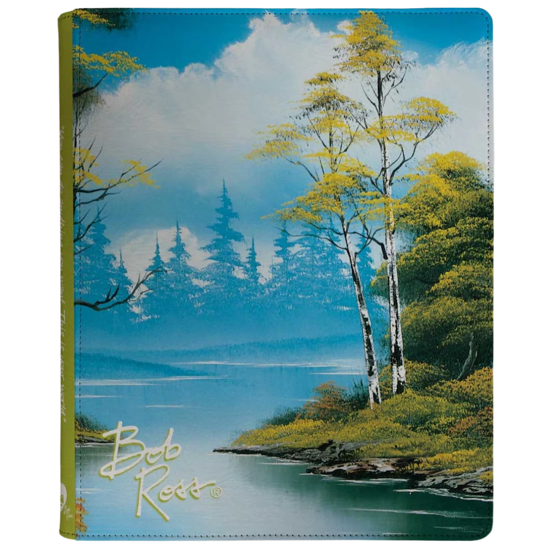 Ultra Pro - Binder 9 Pocket Zippered Binder - Bob Ross : Lakeside Path