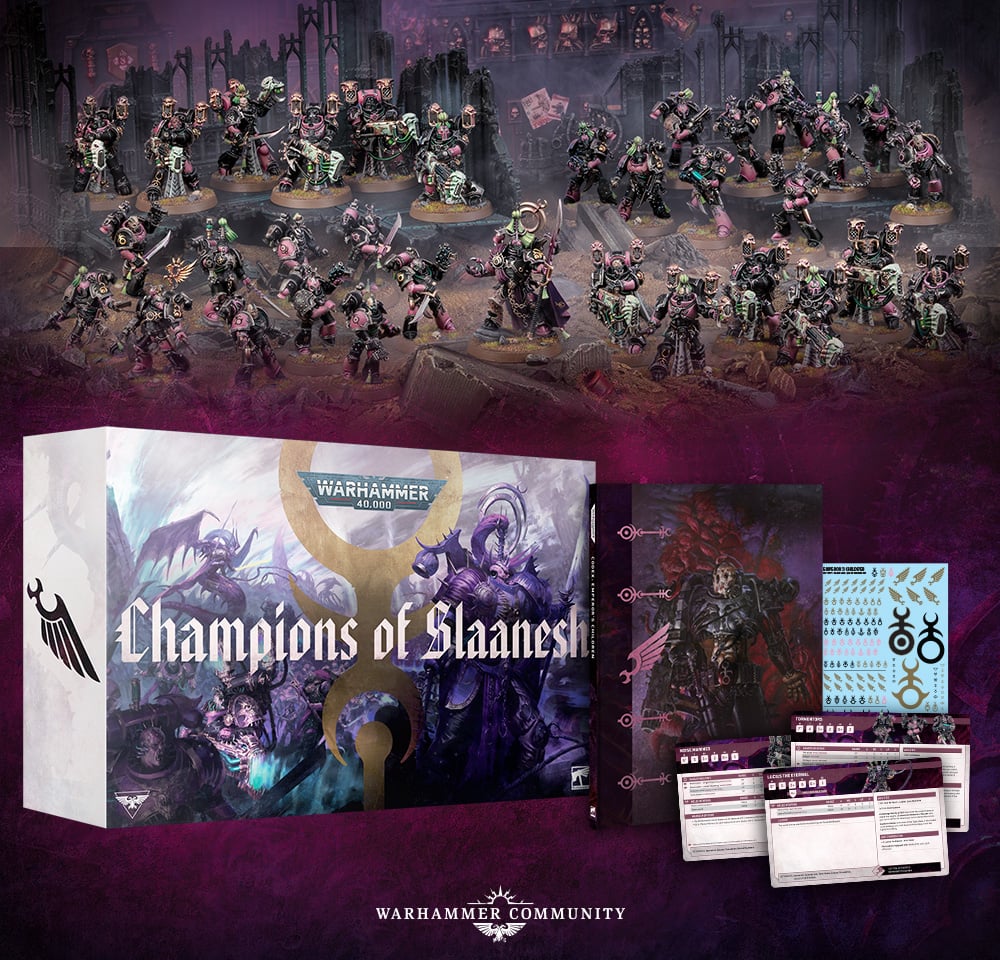Emperor's Children, Champions of Slaanesh - Army Set 37-04