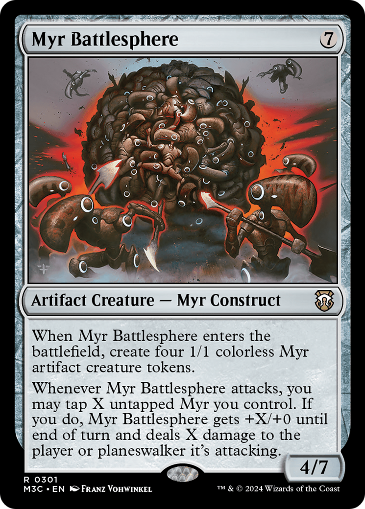 Sphère de combat Myr (M3C-301) - Commandant de Modern Horizons 3