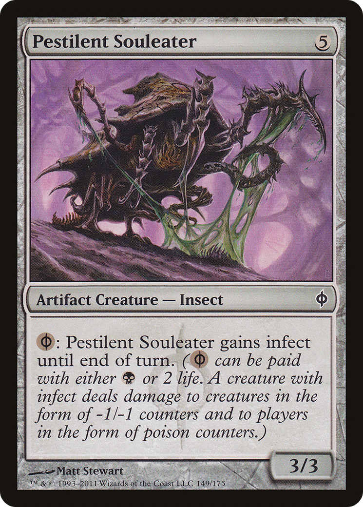 Pestilent Souleater (NPH-149) - Nouvelle Phyrexia Foil