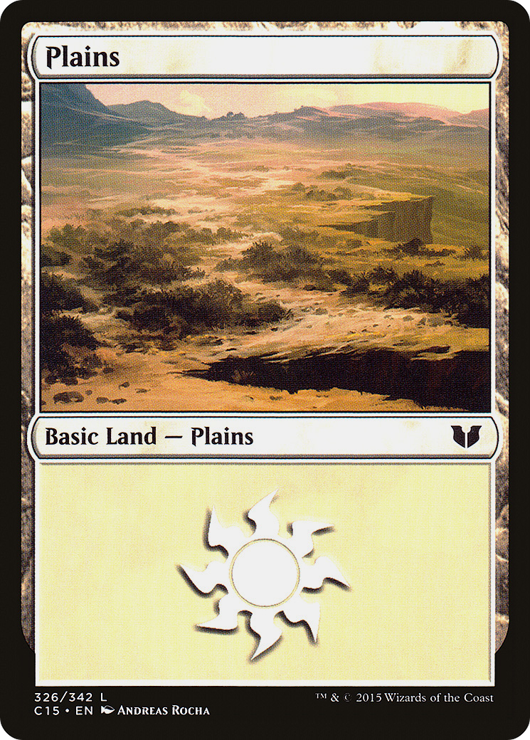 Plains (326) (C15-326) - Commander 2015