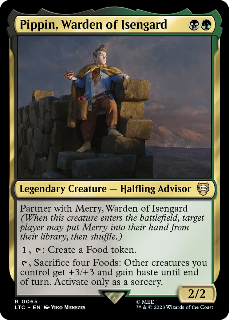 Pippin, Warden of Isengard (LTC-065) - Tales of Middle-earth Commander