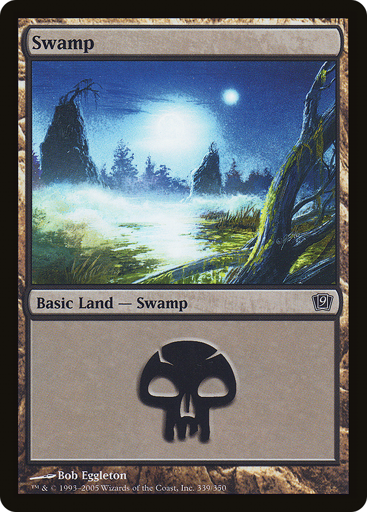 Swamp (339) (9ED-339★) - Ninth Edition Foil