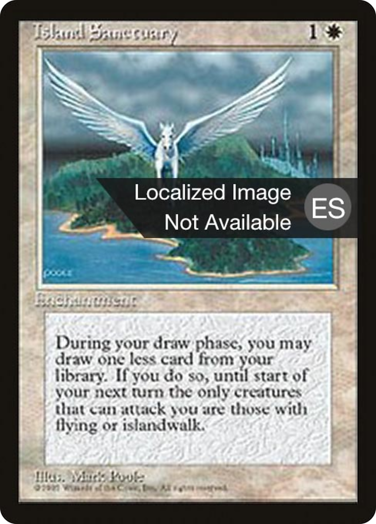 Island Sanctuary (4BB-031) - Quatrième édition - Foreign Black Border