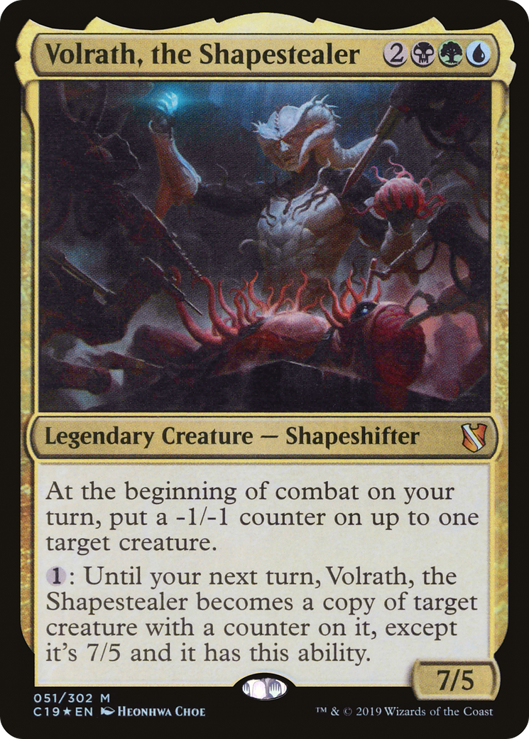 Volrath, le Voleur de Formes (C19-051) - Commander 2019 Foil