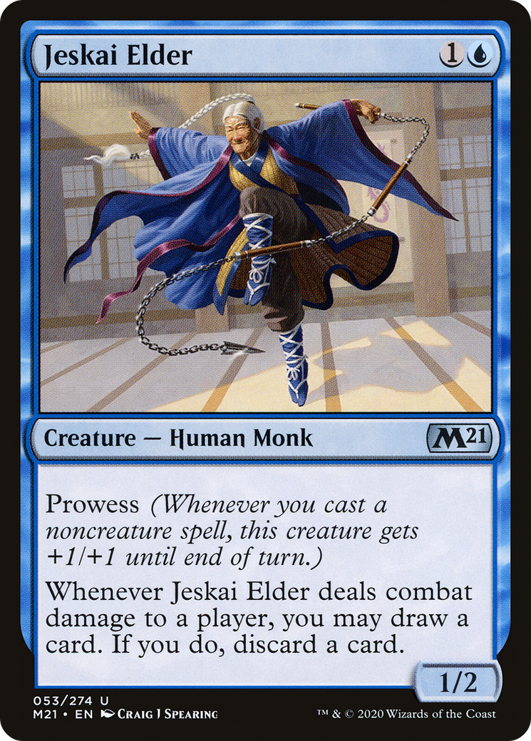 Jeskai Elder (M21-053) - Core Set 2021