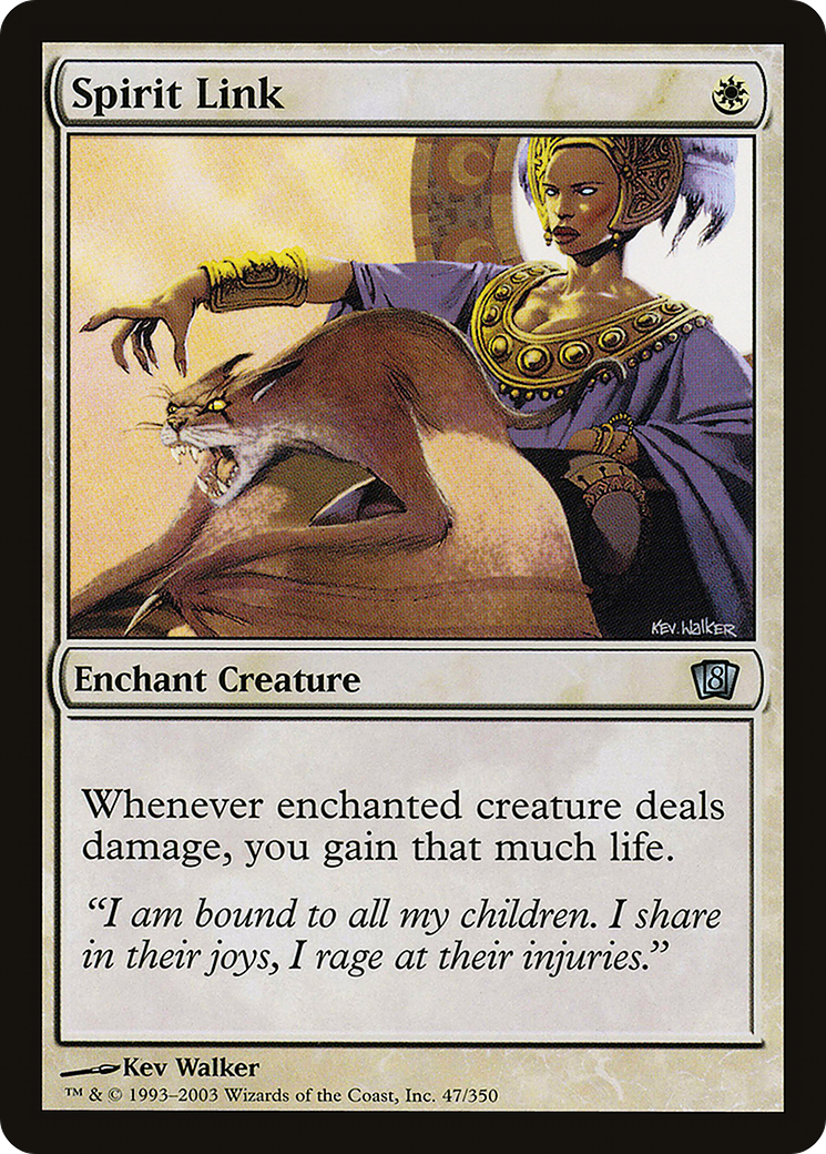 Lien spirituel (8ED-47★) - Huitième édition Foil