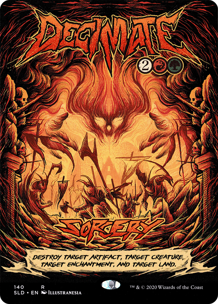 Decimate (SLD-140) - Secret Lair Drop (Borderless)