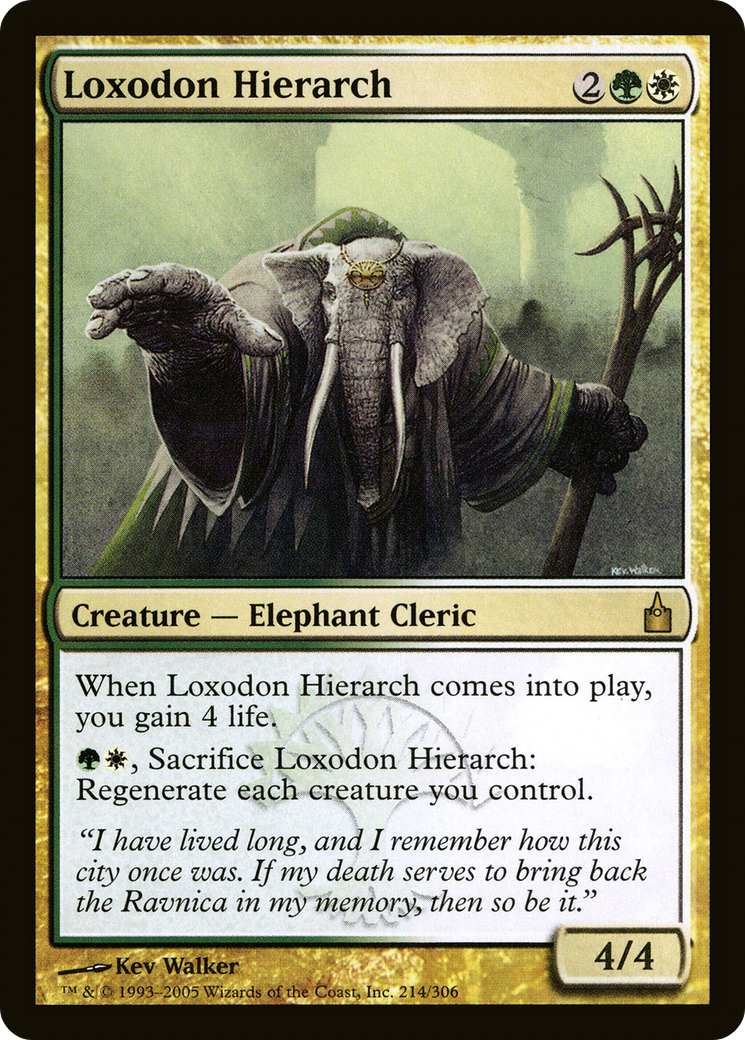 Hiérarque Loxodon (RAV-214) - Ravnica : La Cité des Guildes