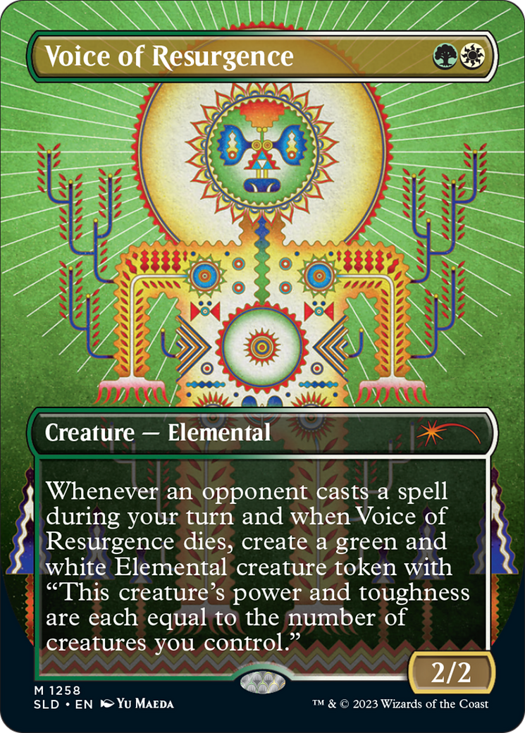 Voix de la résurgence (SLD-1258) - Goutte de repaire secret (sans bordure)