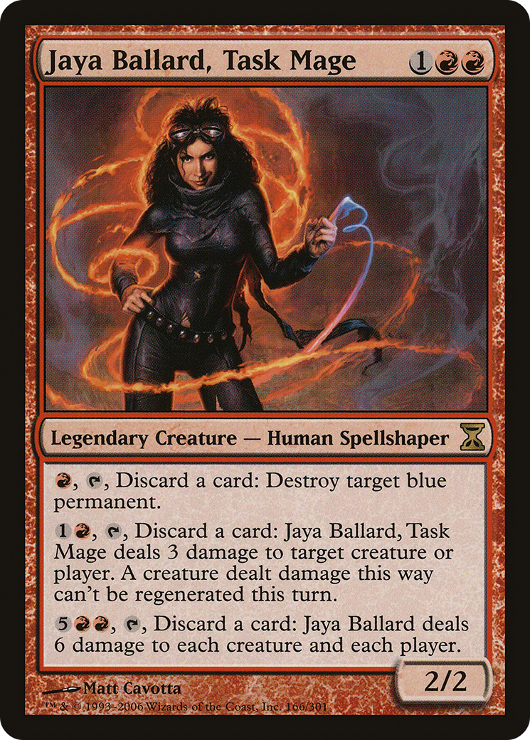 Jaya Ballard, Mage de Tâche (TSP-166) - Spirale Temporelle