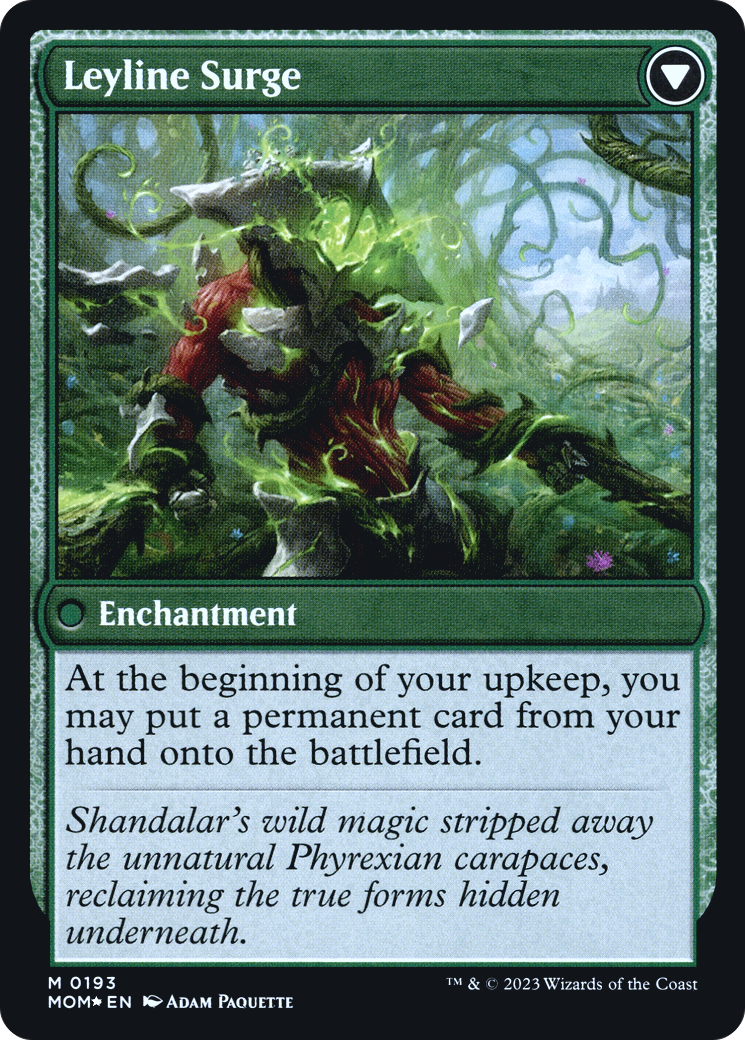 Invasion de Shandalar // Leyline Surge (PMOM-193S) - Promotions de March of the Machine