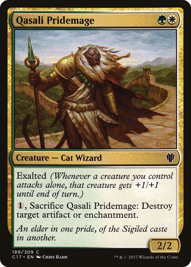 Qasali Pridemage (C17-189) - Commandant 2017