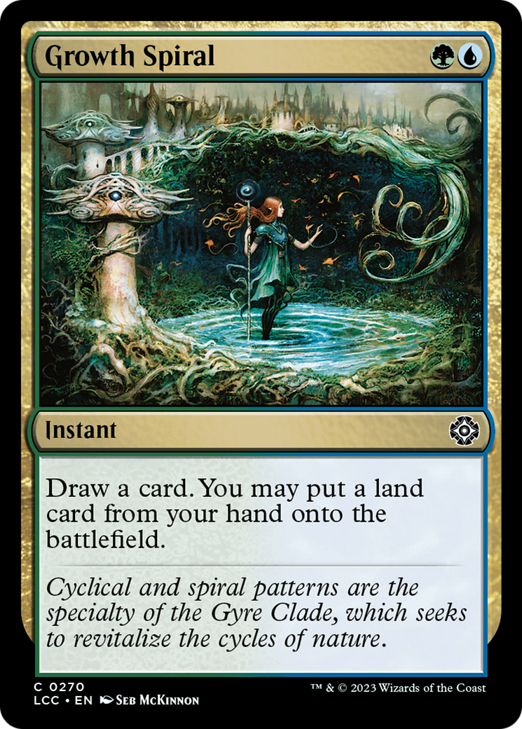 Spirale de croissance (LCC-270) - Les cavernes perdues d'Ixalan Commandant