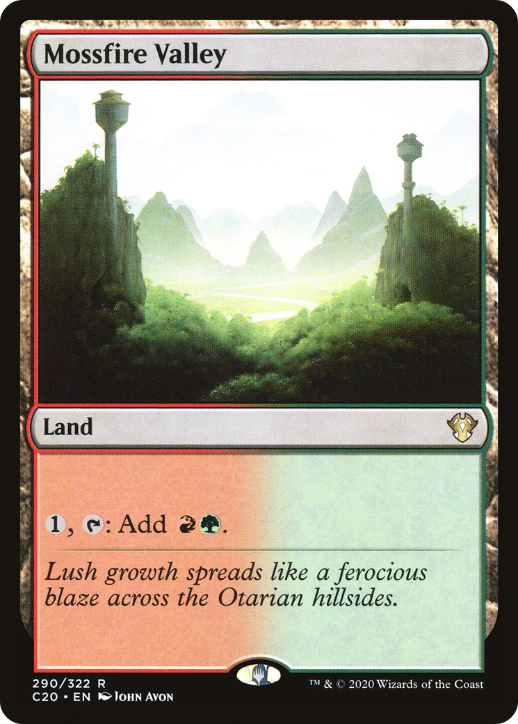 Vallée de Mossfire (C20-290) - Commander 2020