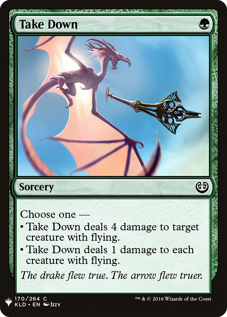 Take Down (LIST-KLD-170) - The List