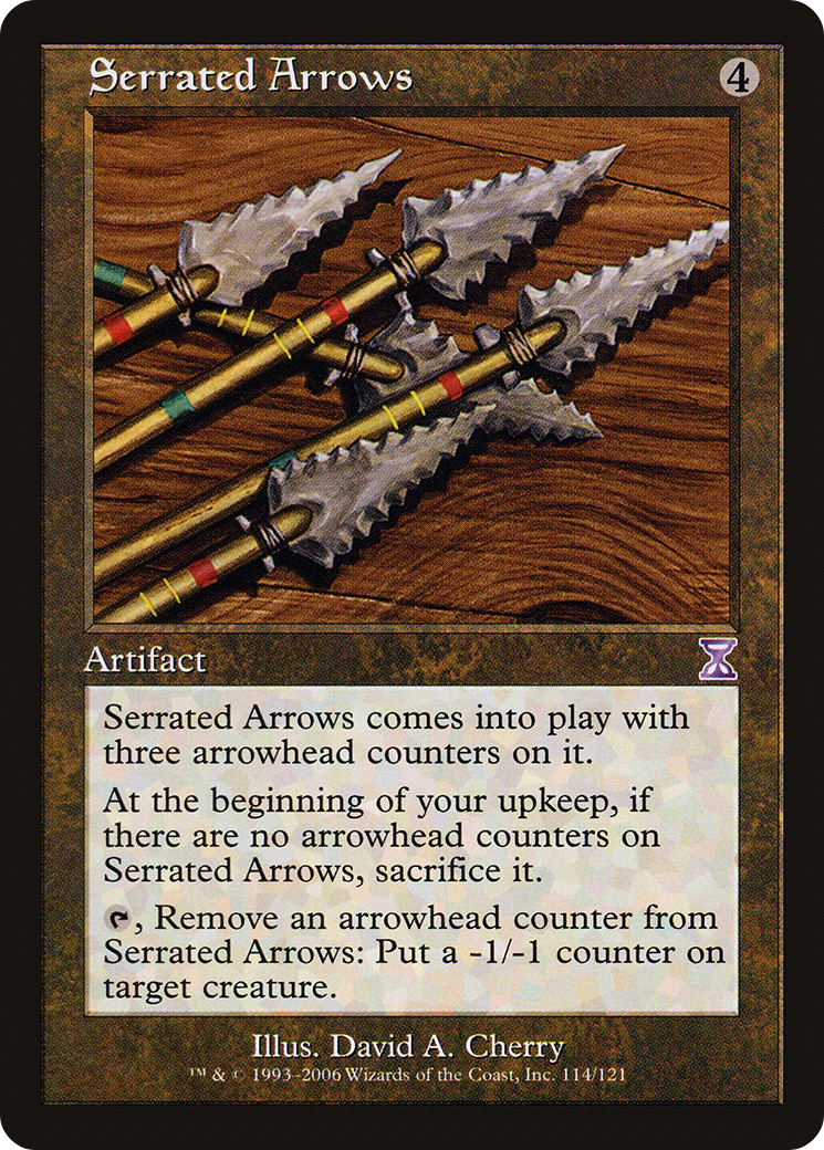 Serrated Arrows (TSB-114) - Time Spiral Timeshifted