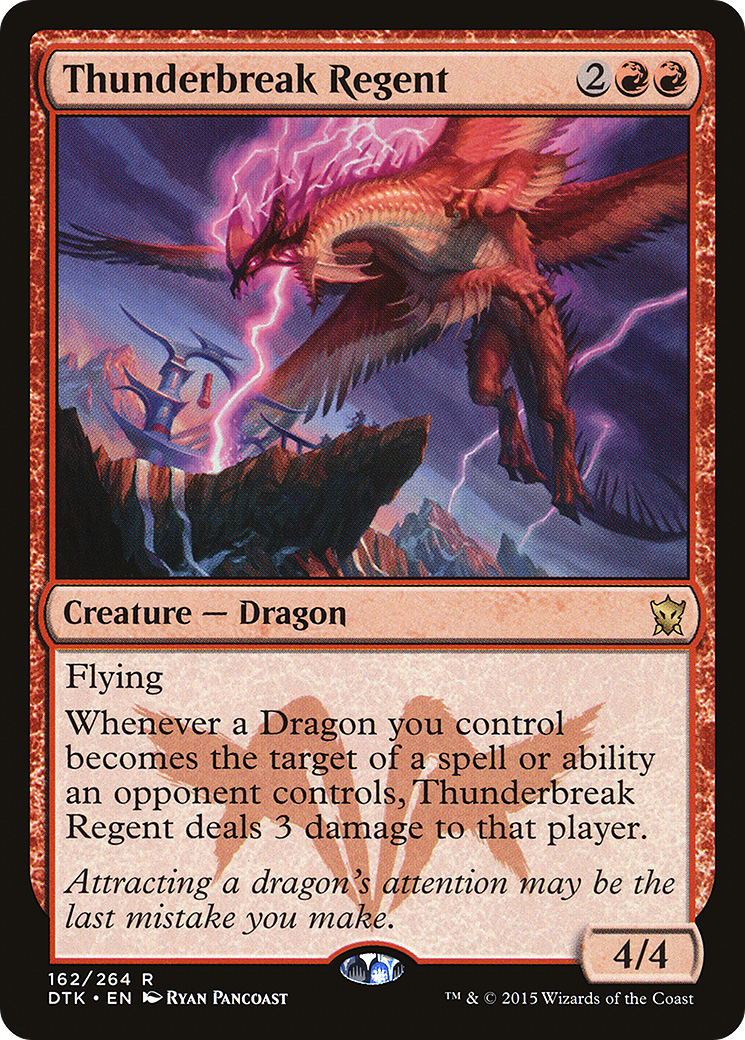 Régent de la Brise-Tonnerre (DTK-162) - Dragons de Tarkir Foil