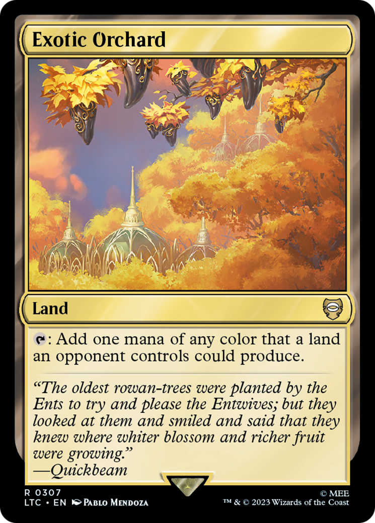 Exotic Orchard (LTC-307) - Tales of Middle-earth Commander