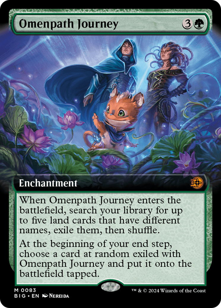 Omenpath Journey (BIG-083) - Le grand score : (Extended Art) Foil