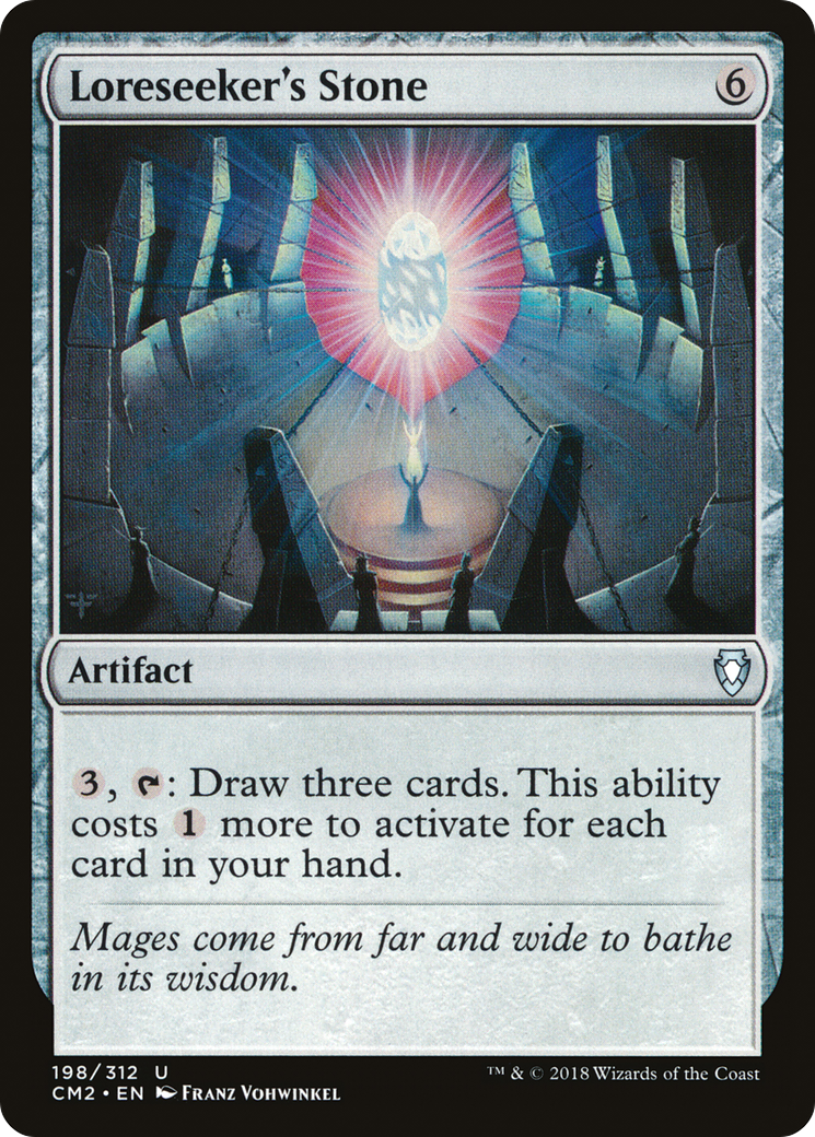 La Pierre du Chercheur de Savoir (CM2-198) - Commander Anthology Volume II
