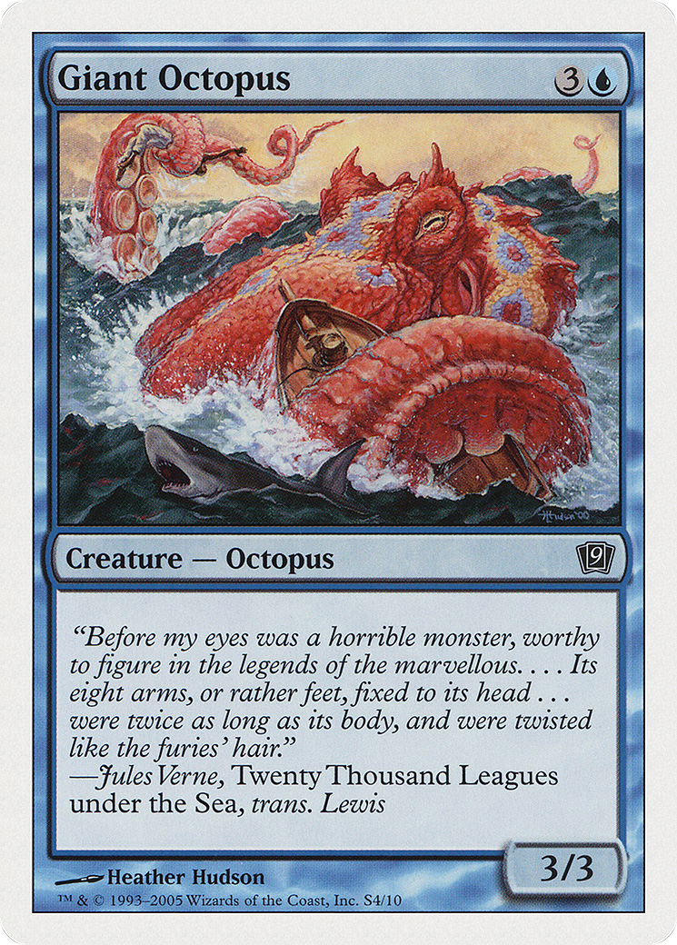 Giant Octopus (9ED-0S4) - Ninth Edition