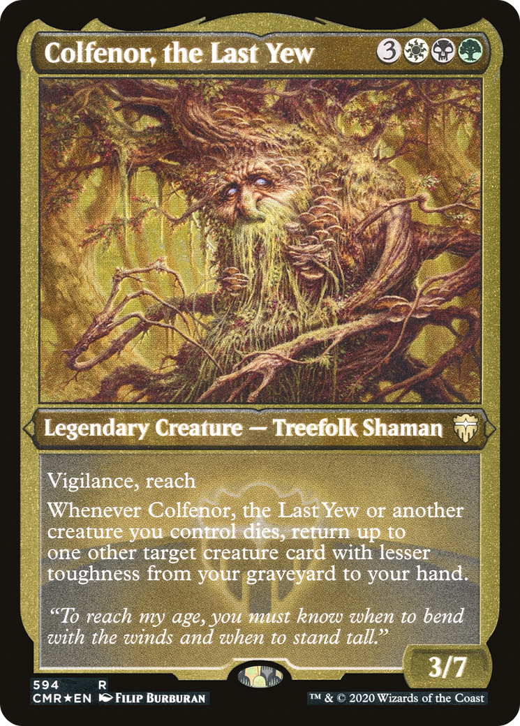 Colfenor, le dernier if (CMR-594) - Commander Legends Etched Foil