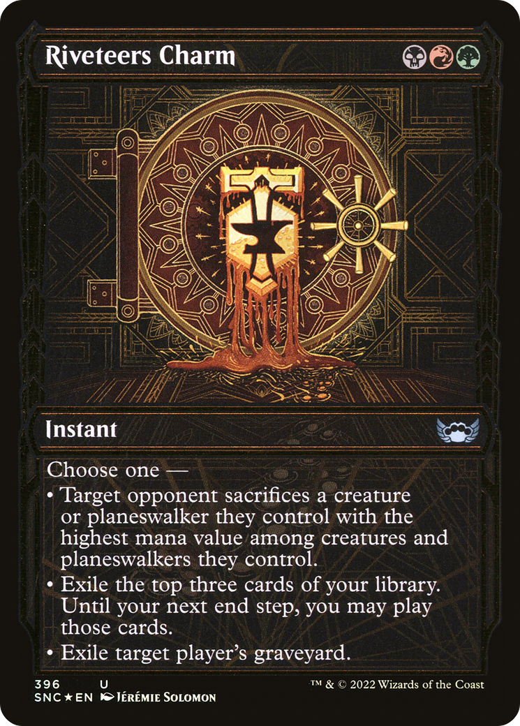 Charme Riveteers (SNC-396) - Rues de New Capenna : (Vitrine) Feuille