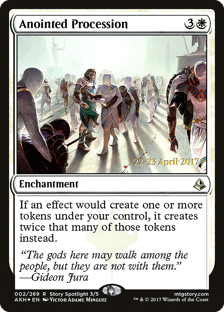 Procession ointe (PAKH-02S) - Promotions Amonkhet