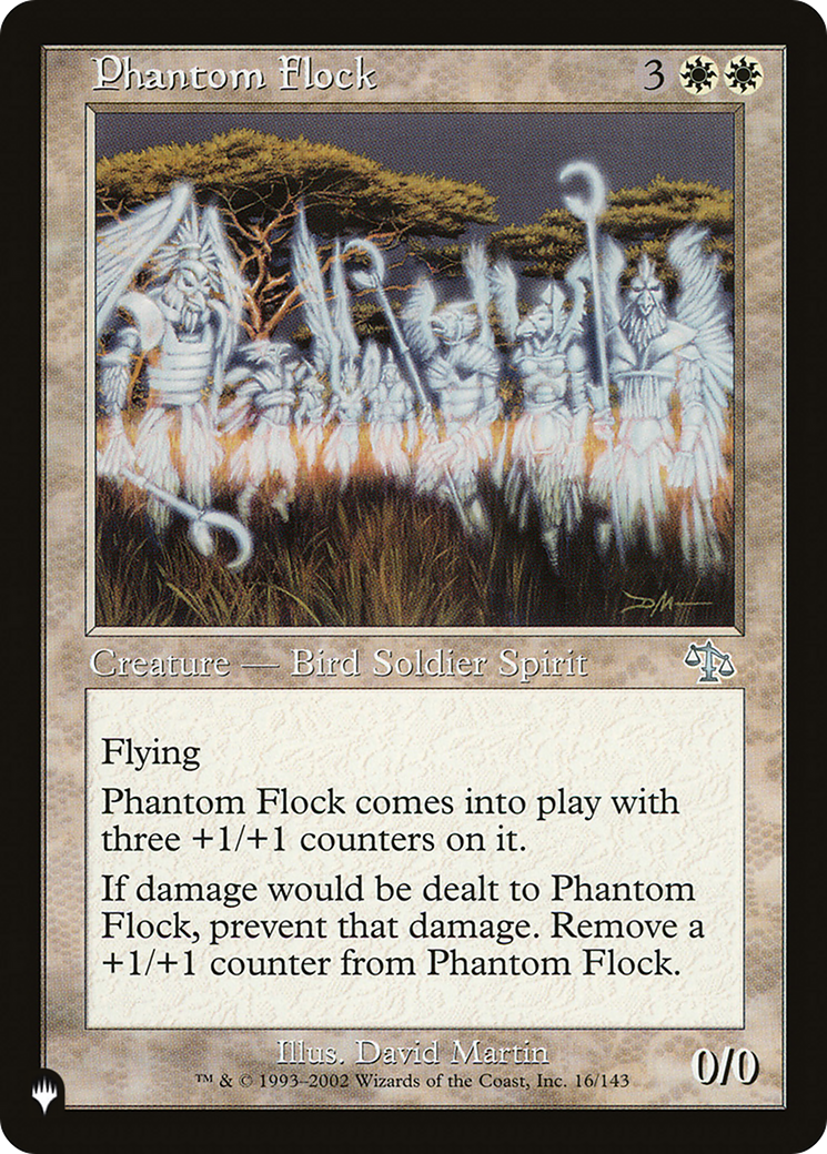 Phantom Flock (LIST-JUD-16) - The List