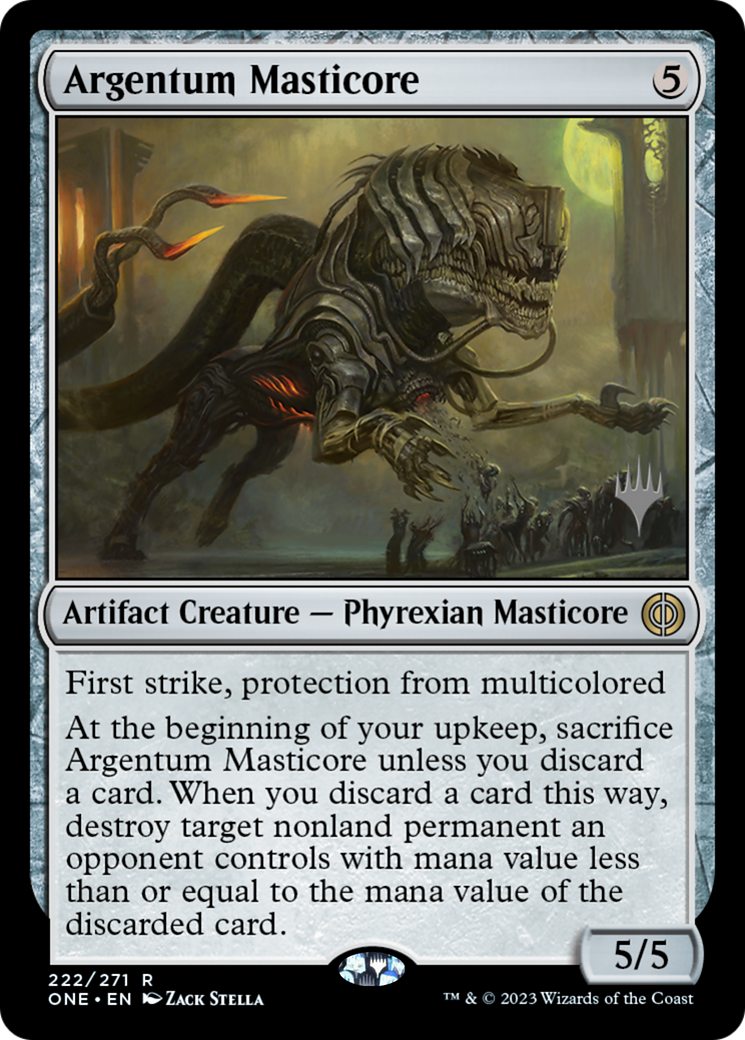 Argentum Masticore (PONE-222P) - Phyrexia : Tous ne feront qu'un