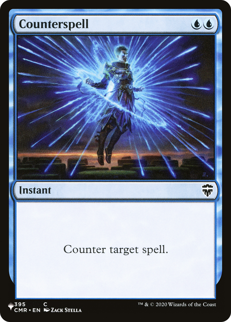 Counterspell (CMR) (LIST-395) - The List
