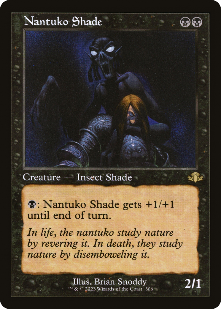 Nantuko Shade (Retro Frame) (DMR-306) - Dominaria Remastered Foil