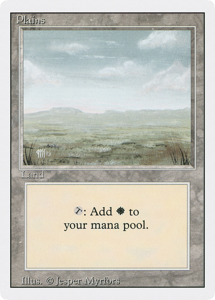 Plains (3ED-294) - Édition révisée