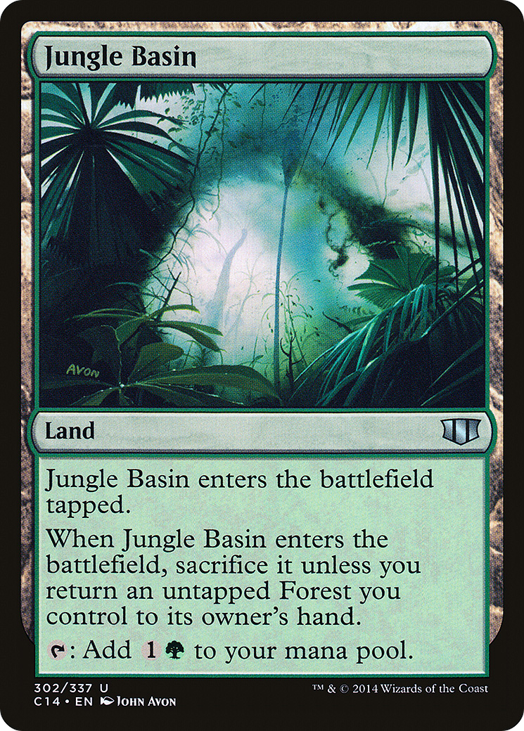 Jungle Basin (C14-302) - Commander 2014