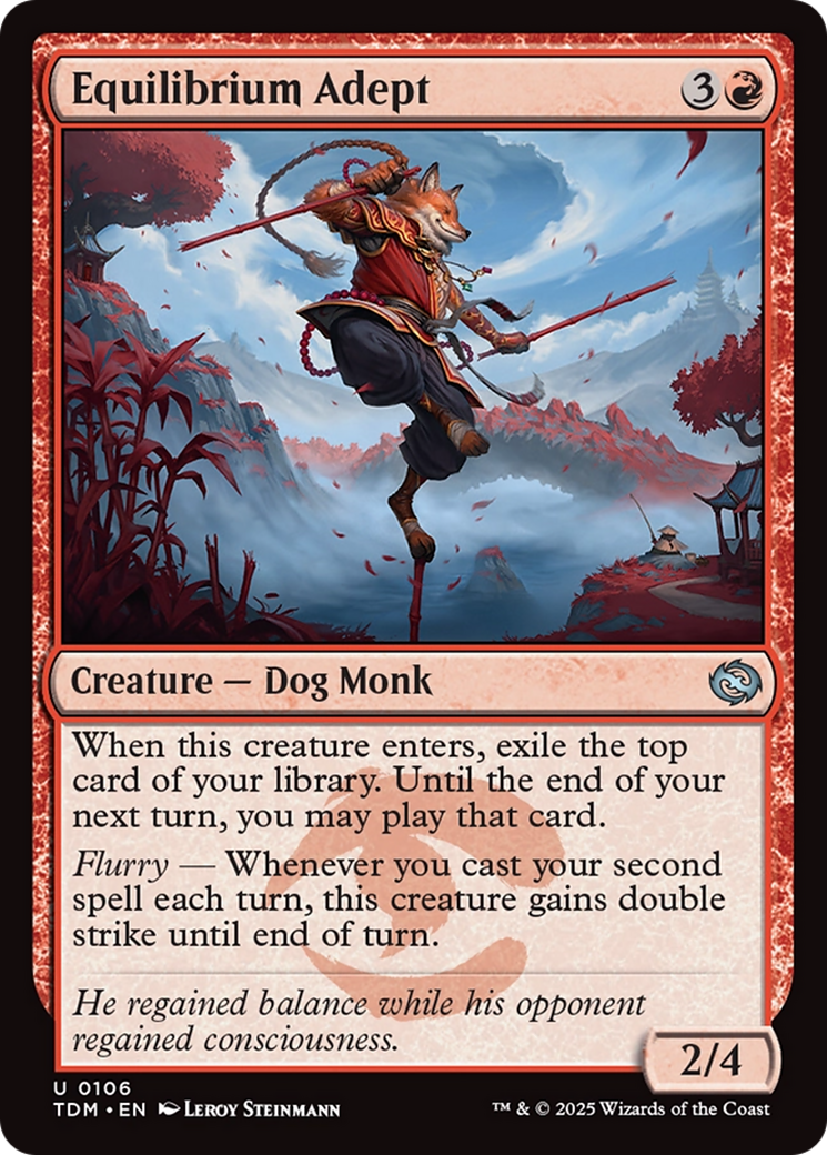 Expert en équilibre (TDM-106) - Tarkir : Dragonstorm Foil