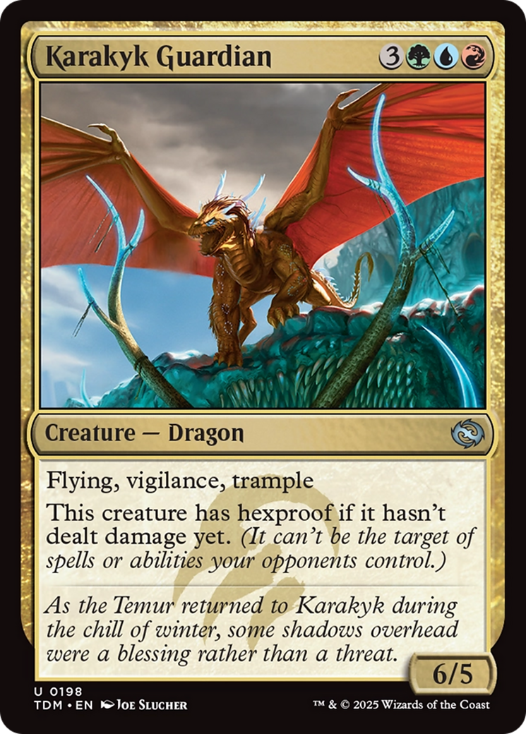 Gardien Karakyk (TDM-198) - Tarkir : Feuille de Tempête de Dragon