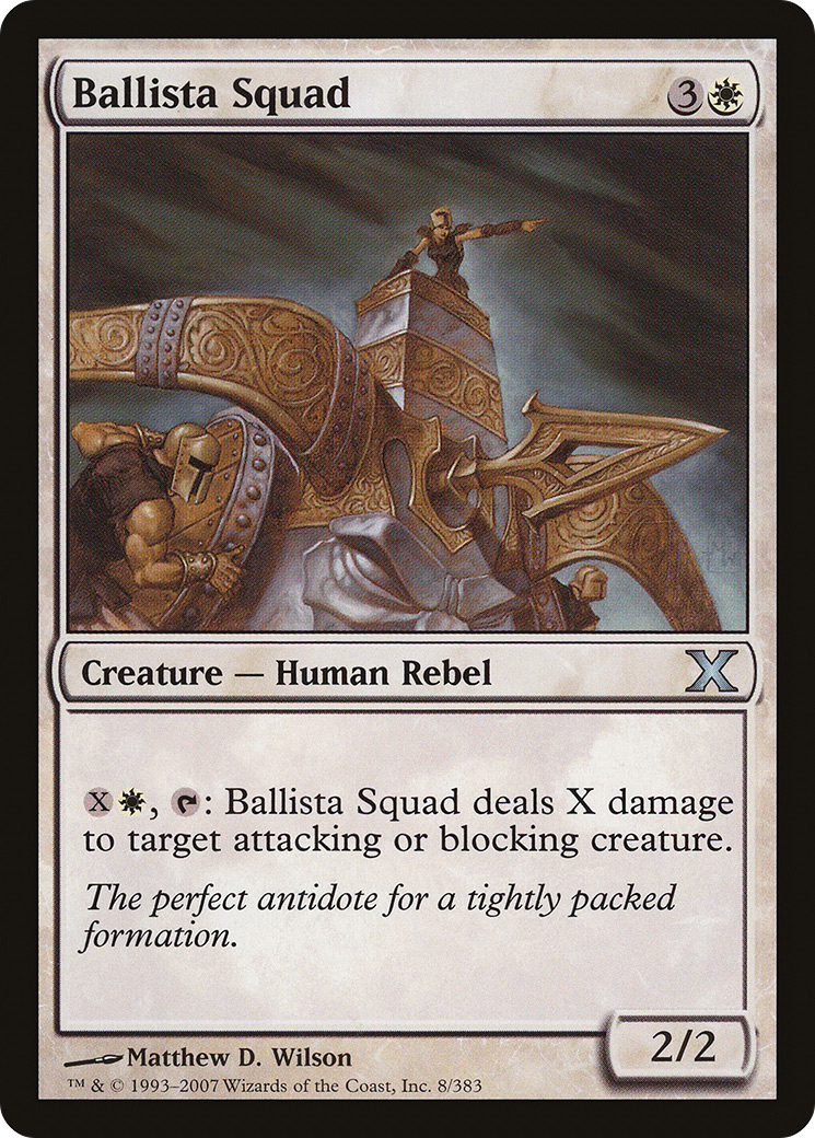 Ballista Squad (10E-008) - Dixième édition