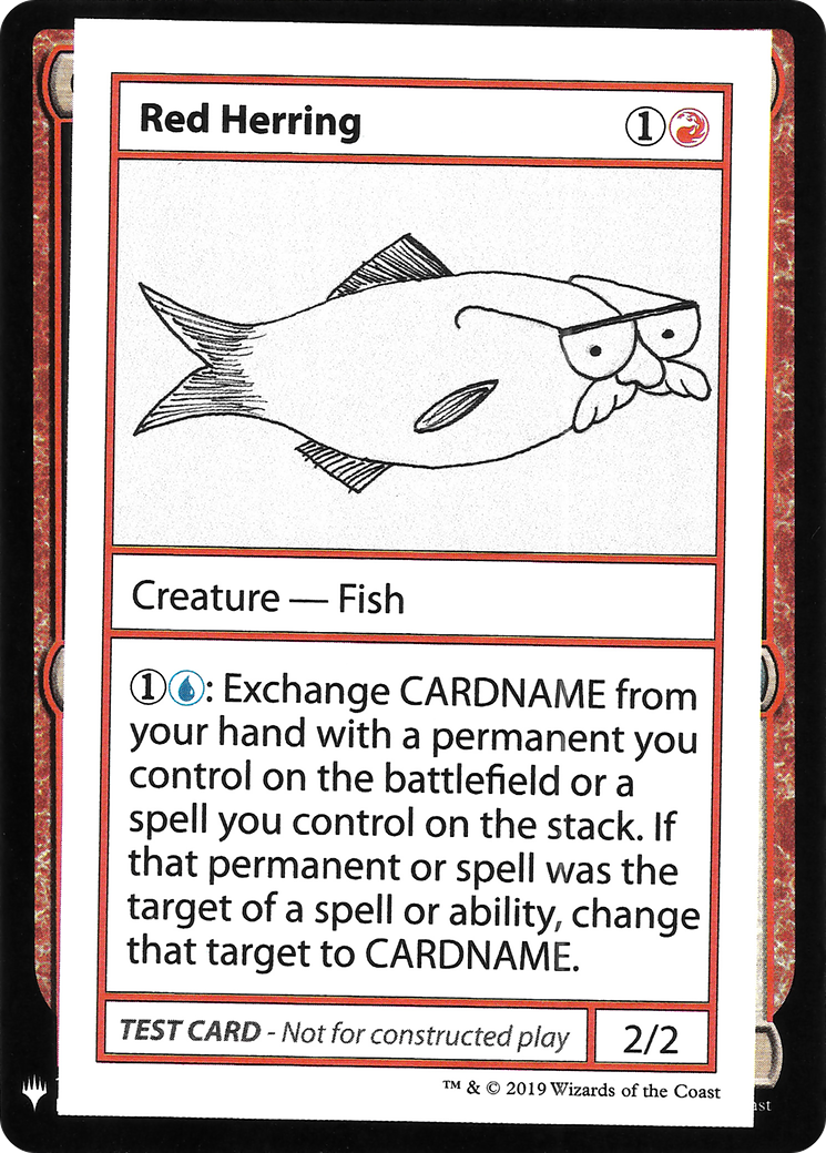 Red Herring (CMB1-) - Mystery Booster Playtest Cards 2019