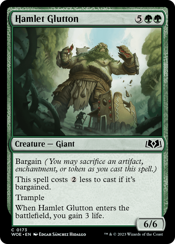 Hamlet Glutton (WOE-173) - Wilds of Eldraine Foil