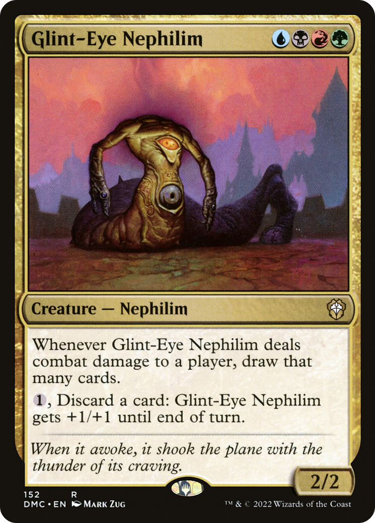 Nephilim aux Yeux Brillants (DMC-152) - Commandant Uni de Dominaria