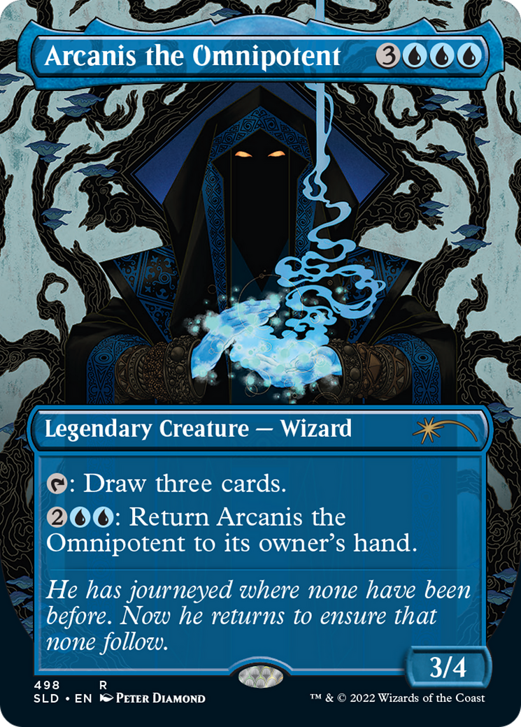 Arcanis l'Omnipotent (SLD-498) - Butin Secret Lair (sans bordure) Foil