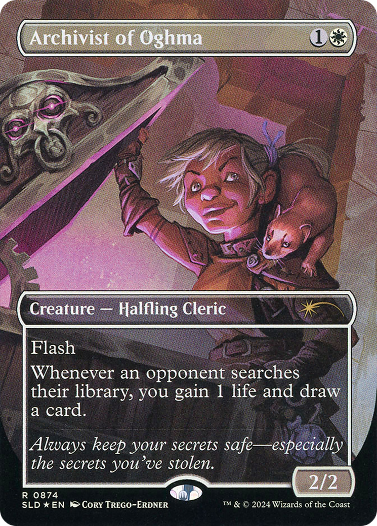 Archiviste d'Oghma (SLD-874) - Goutte de repaire secret (sans bordure)