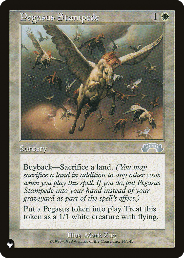 Pegasus Stampede (LIST-EXO-14) - The List