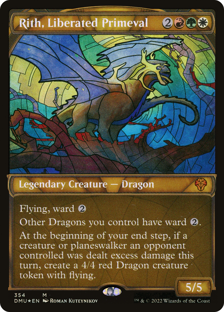 Rith, Primordial Libéré (DMU-354) - Dominaria United : (Vitrine) Foil