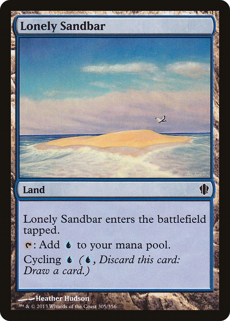 Banc de sable solitaire (C13-305) - Commander 2013