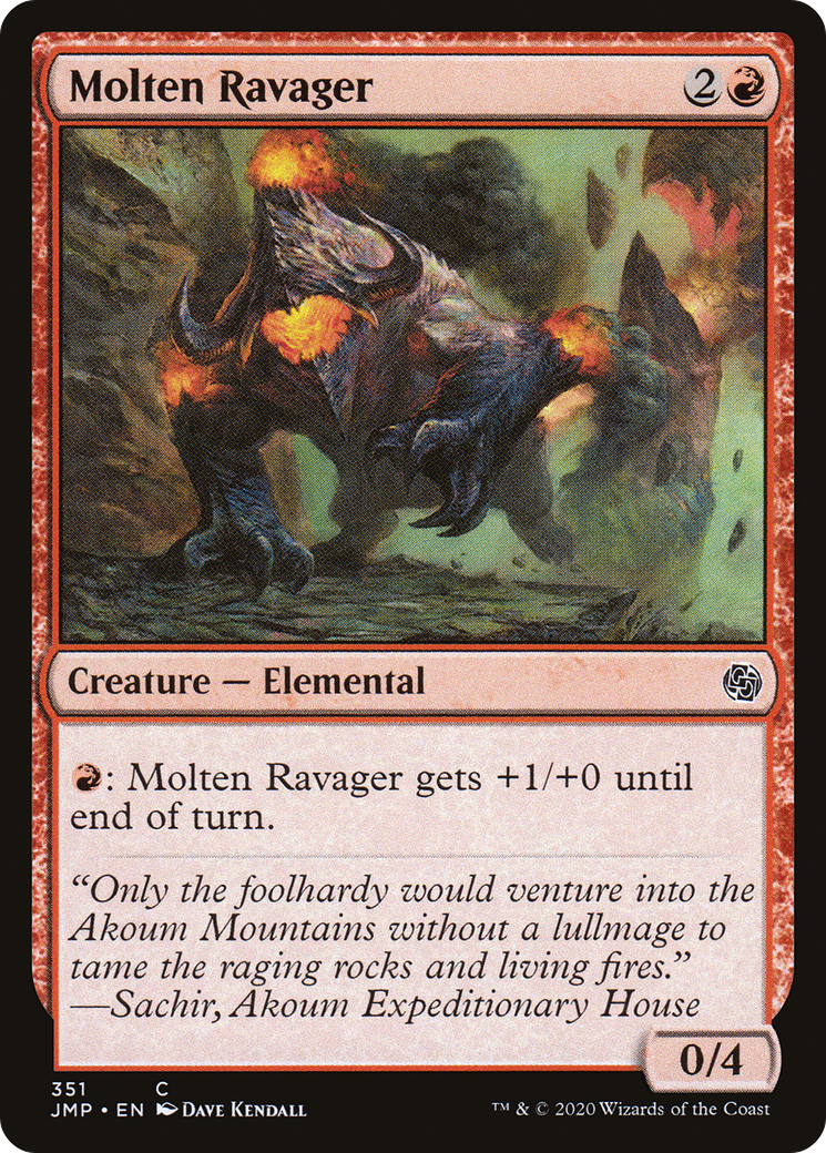 Molten Ravager (JMP-351) - Jumpstart