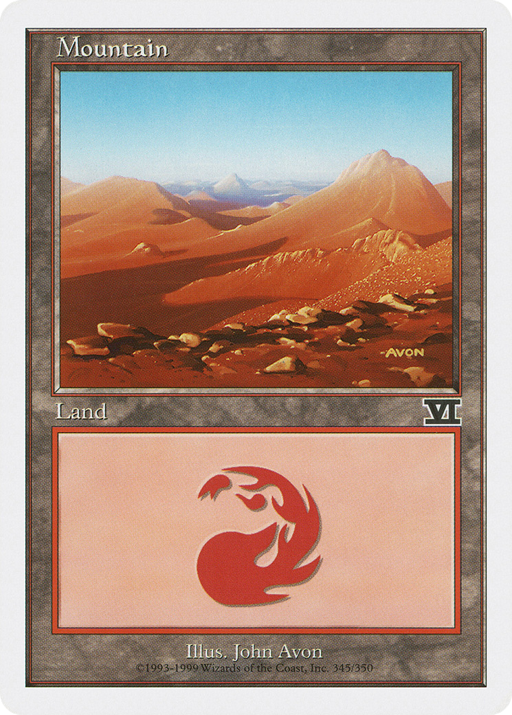 Mountain (6ED-345) - Classic Sixth Edition