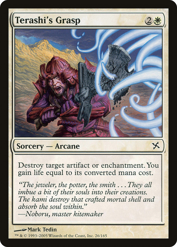 Poigne de Terashi (BOK-026) – Traîtres de Kamigawa